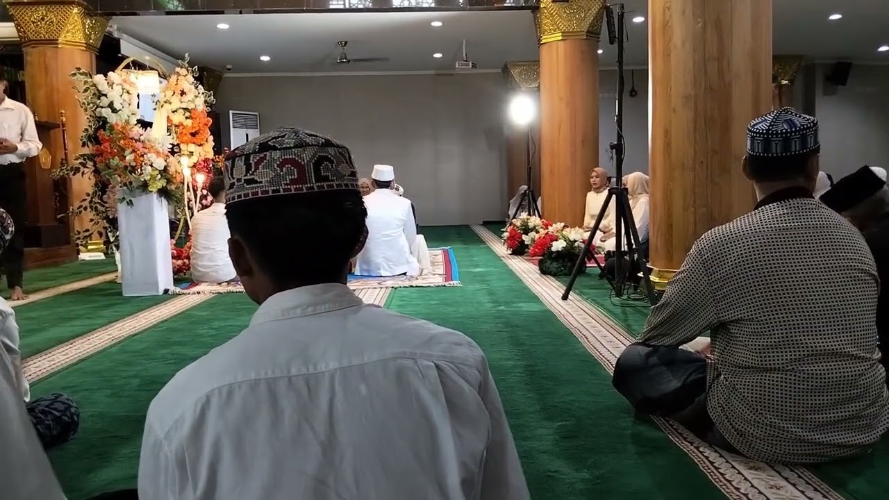 Akad Nikah Arya & Azzahra-Jumat 13 Februari 2026 di masjid Raya Baiturrahmah Denpasar