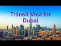 Transit Visa for Dubai