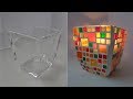 Mosaic Candle Holder