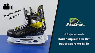 Hokejové brusle Bauer Supreme 3S (INT a SR) - Recenze HokejLevně.cz