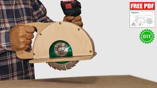 DIY Drill Powered Circular Saw