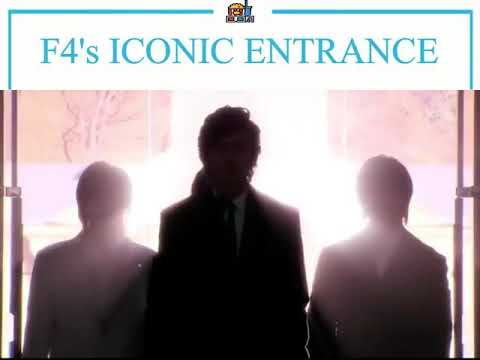 F4's iconic entrance // Boys over flowers