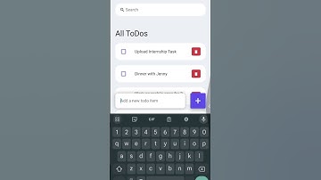 Flutter To-Do List App: Working Demo and Build Tutorial. #android #androiddev #flutterappdevelopment