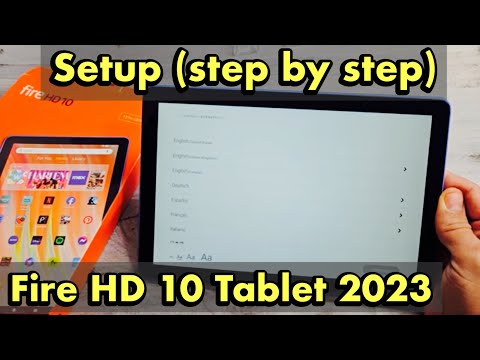Планшет Amazon Fire HD 10 2023: как настроить (пошагово)