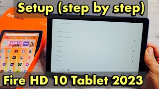 Amazon Fire HD 10 tablet 2023: How to Setup (step by step) screenshot 2