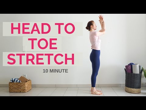 10 min STANDING FULL BODY STRETCH | Standing Yoga Without Mat