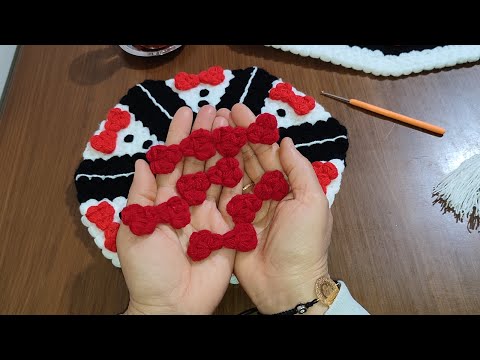 Tığ İşi Papyon Yapımı / Çok Kolay Tığ İşleri