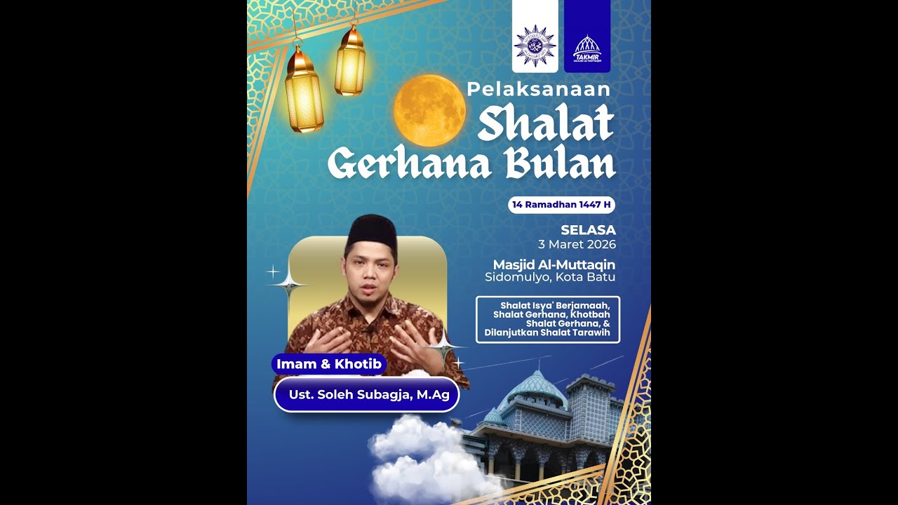 Shalat Isya'  Dan Shalat  Gerhana Bulan