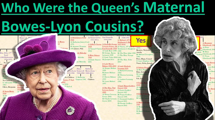 Queen Elizabeth IIs Maternal First Cousins Explain...