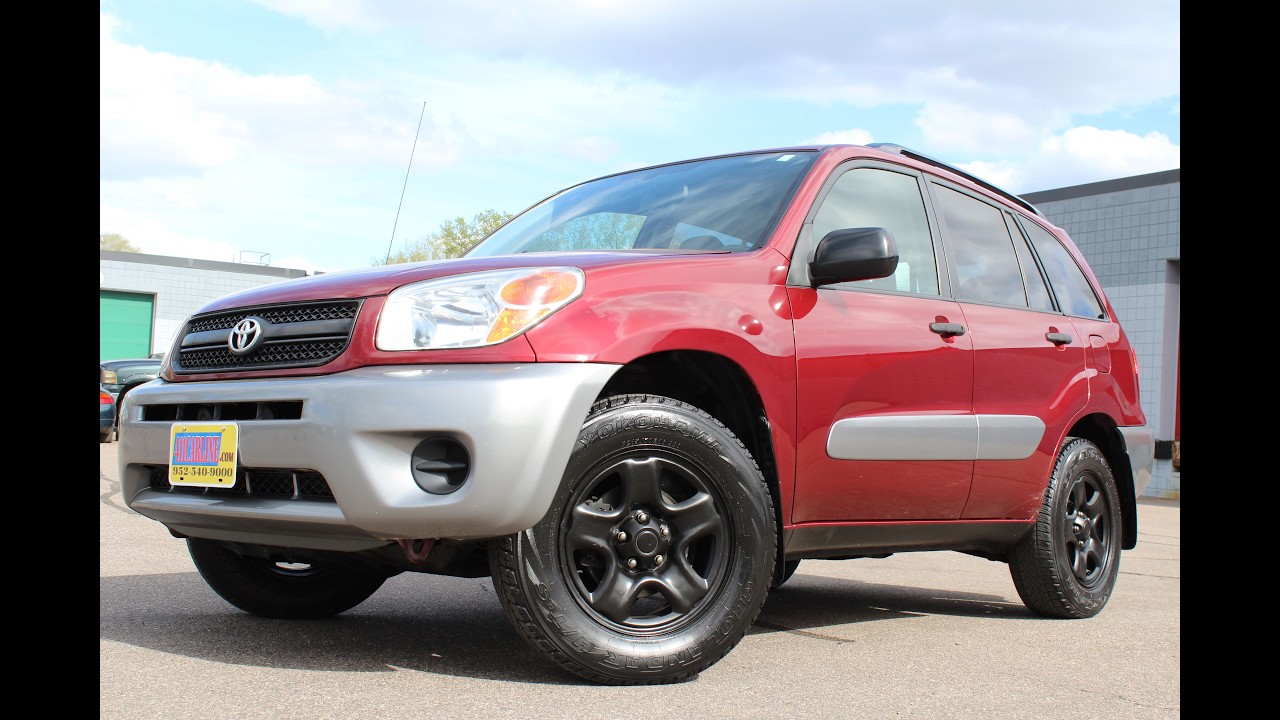 2004 Toyota RAV4 4WD 62k Miles 24541 - YouTube