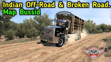 Indian Off Road And Broken Road Map Mod For Bus Simulator Indonesia | New Map Mod for Bussid |