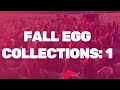 Fall Egg Collections: 1