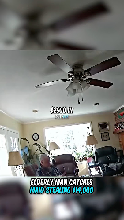 Elderly Man Catches Maid Stealing $14,000😱