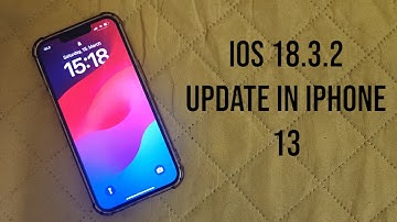 🔥iOS 18.3.2 Update in iPhone 13 🔥