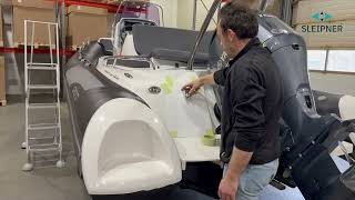 How to install a Sleipner Midi windlass on a RIB boat