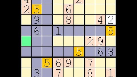 How to Solve Los Angeles Times Sudoku Expert  October 18, 2023