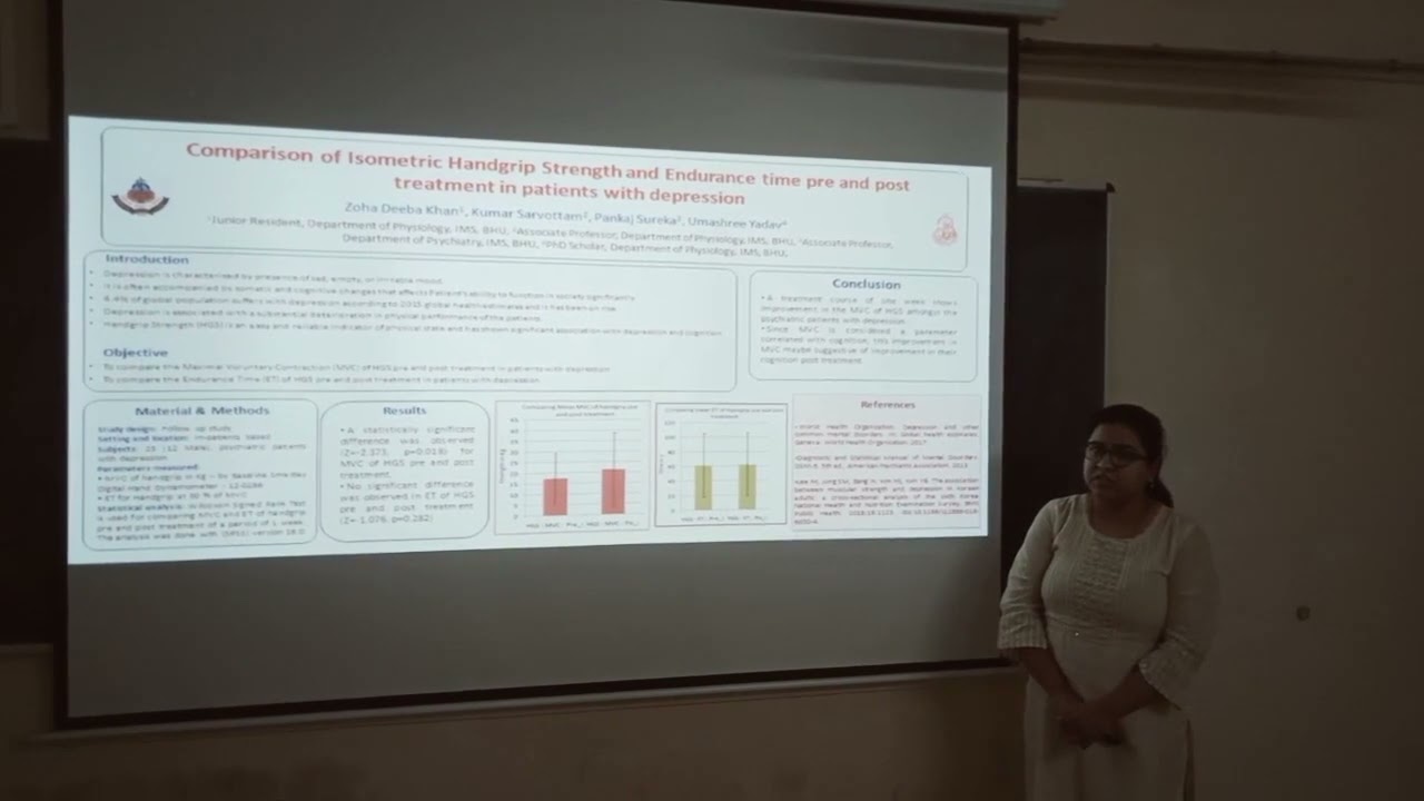 Comparison of Isometric Handgrip Strength and Endurance time pre and post treatment