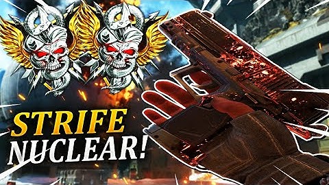 (BO4) INSANE TRIGGER FINGER! W/ BUFFED STRIFE PISTOL... BLACK OPS 4 PISTOL NUCLEAR!