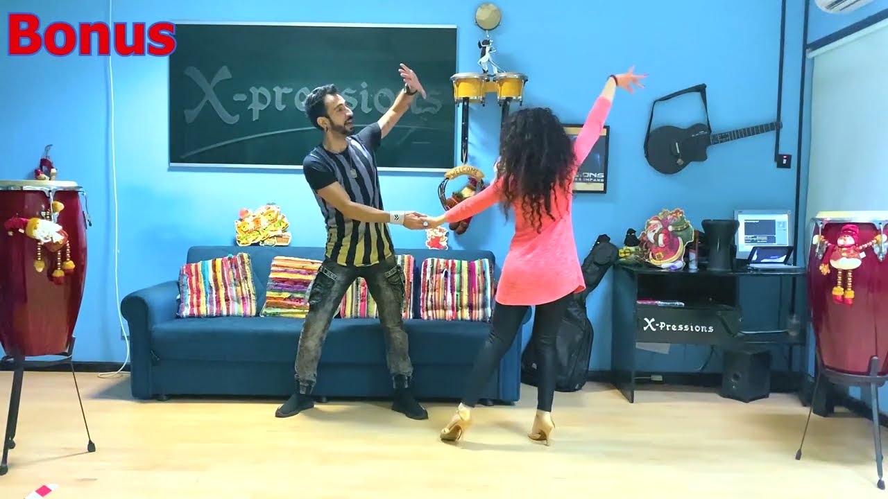 10 вариаций сальсы из ОДНОГО движения!!