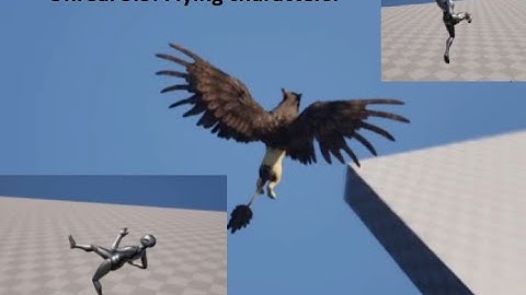 Unreal 5.5: Flying character tutorial for people with ADHD.