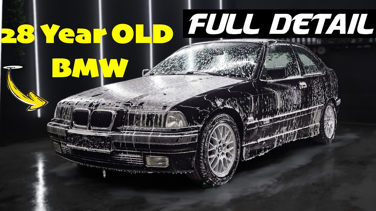 Full DETAIL on This 28 Years Old BMW E36 - Full Car Detailing