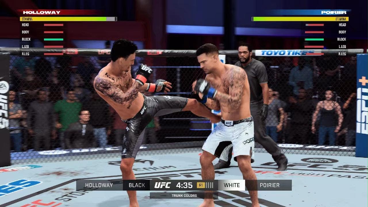 Max halloway VS Dustin Poirier UFC5