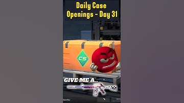 Daily CS2 Case Openings until we get a gold or make a giveaway - Day 31