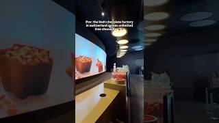Lindt chocolate factory #swisschocolate #lindt #lindtchocolates #swisslife #factory #youtubeshorts