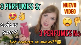 💣 3 Perfumes que SÍ y 3 Perfumes que NÓ vuelvo a comprar 😱 cuales son????