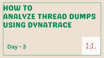 How to analyze Thread dumps in Dynatrace #dynatracetutorials #littleslaw