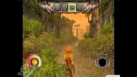 Darkened Skye GameCube Gameplay - Character dialogue is