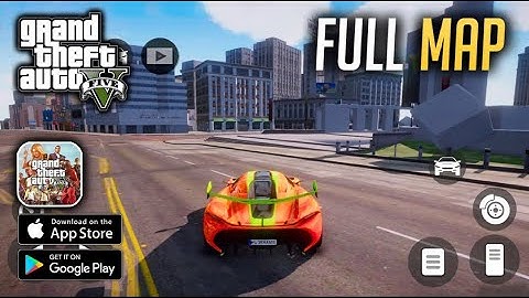 GTA 5 Mobile - Android / IOS - FULL Map Beta Gameplay (GTA V Android Download APK)