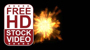 Free Stock Videos – abstract animated colorful yellow-orange slow sparks on black background 2D