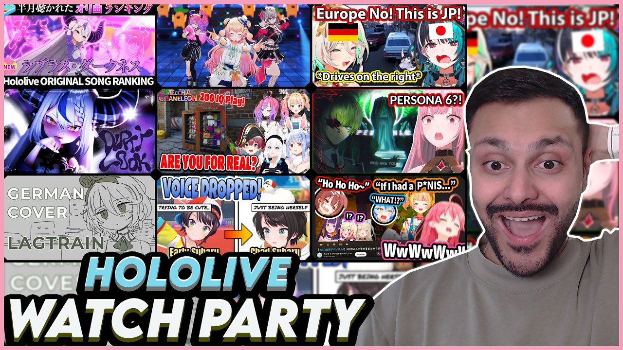 Hololive & Holostars Watch Party #87!「 ホロライブ 」| Reacting to Hololive Songs & Clips!