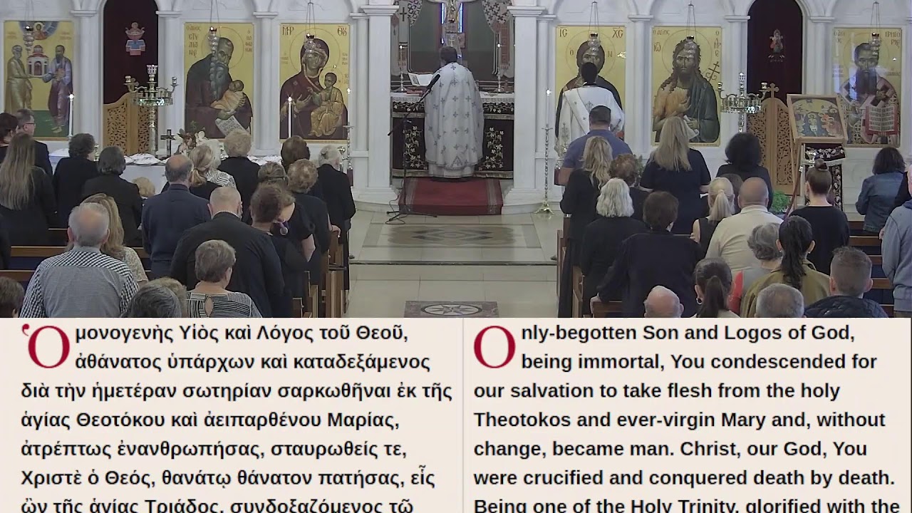 18 January  2026, Athanasius and Cyril Patriarchs of Alexandria, Matins and Divine Liturgy