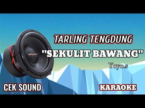 SEKULIT BAWANG (YOYO S.) KARAOKE - TARLING TENGDUNG