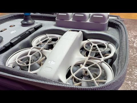 Custodia per DJI Neo, borsa protettiva portatile in PU con tracolla per DJI Neo Fly More