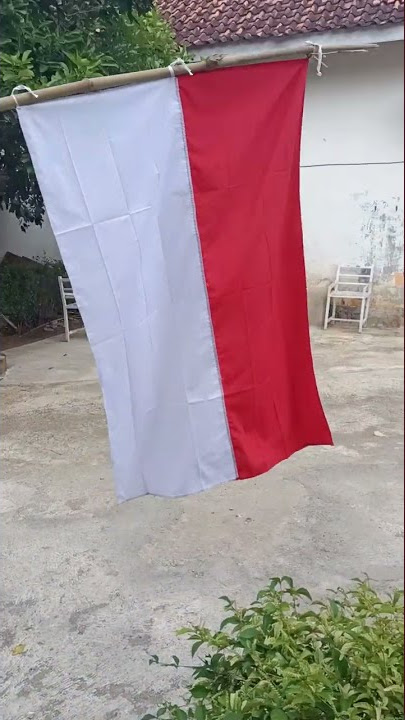 pemasangan bendera merah putih #hutri #omben #indo#benderaindonesia #pemula #suscribe
