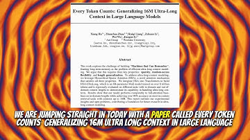 Every Token Counts: Generalizing 16M Ultra-Long Context in Large Language Models (Nov 2025)