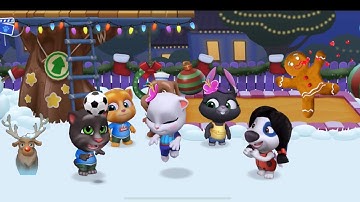 My Talking Tom and Friends (by KickingK) Gameplay Walkthrough - Part 35(iOS 14, Android)#Tom #Angela