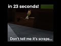 We have a visitor! Don’t tell me it’s scraps. It’s scra- #roblox #dandysworld #robloxmemes #funny