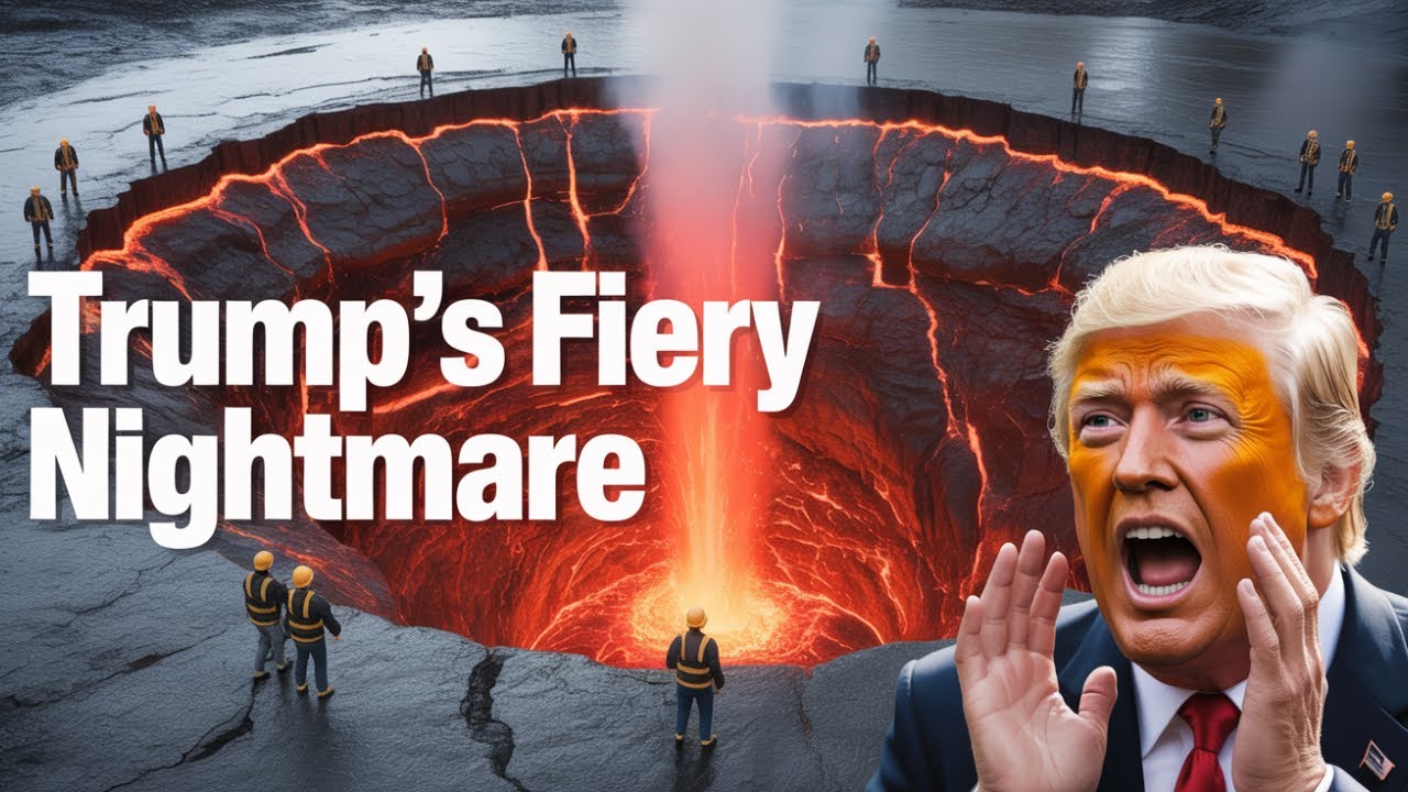 Видеозапись, на которой за ночь в Йеллоустоне появилась гигантская дыра, показывает последствия, ...