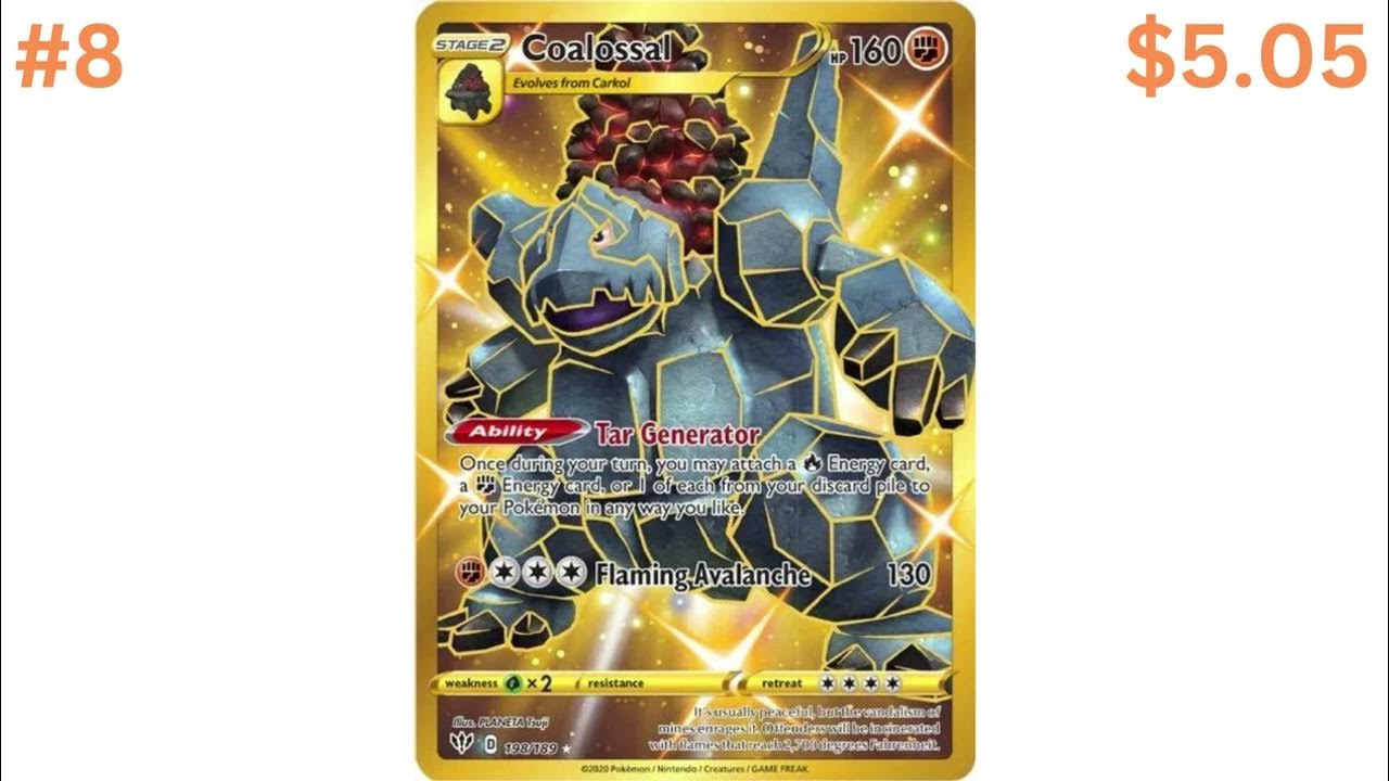 Top 10 most expensive cards in Darkness Ablaze YouTube