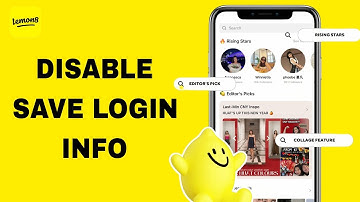 How To Disable Save Login Info On Lemon8 App