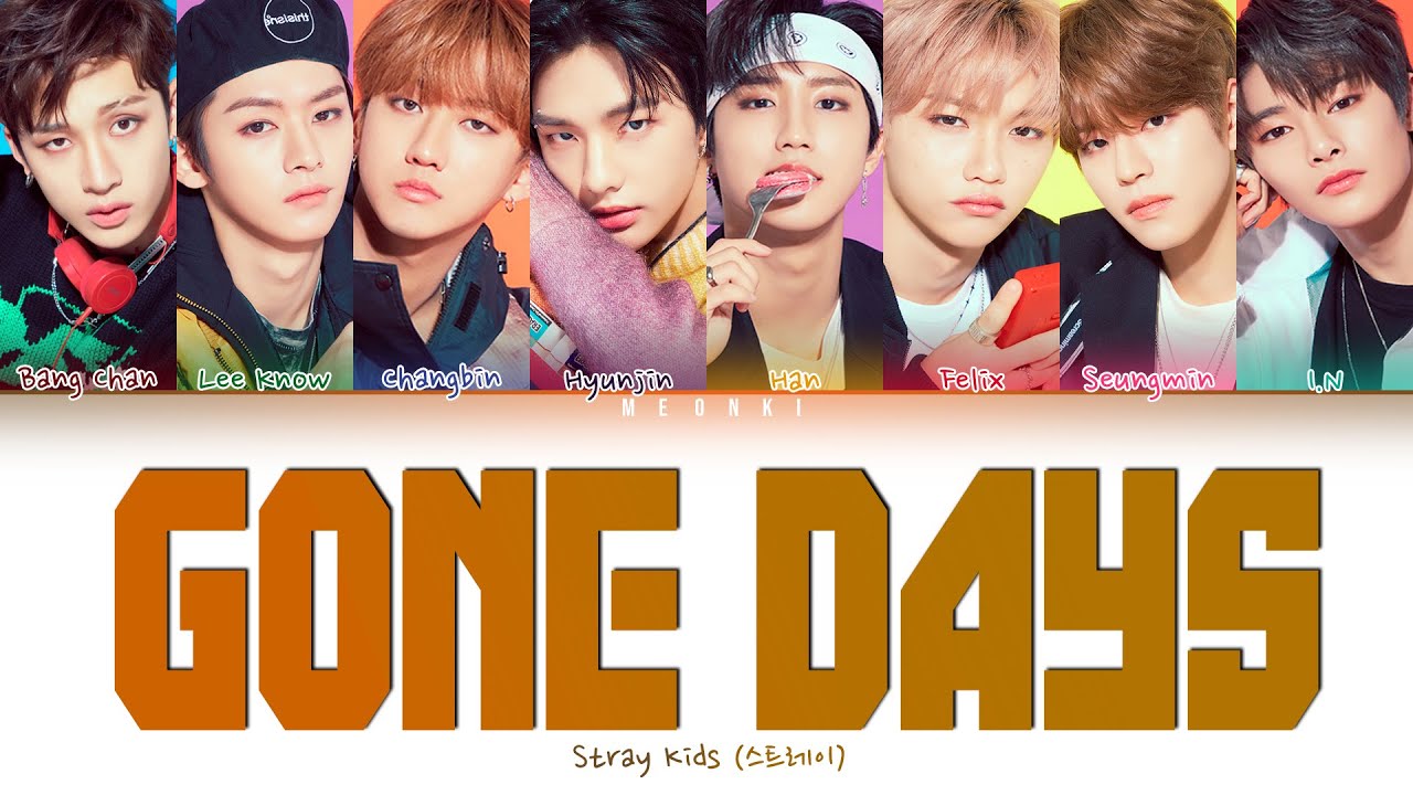 Stray Kids "Mixtape: Gone Days" (Color Coded Lyrics Eng ...