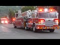 Columbia Hose Fire Company Block Party Fire Truck Parade 2019 - Shenandoah, PA