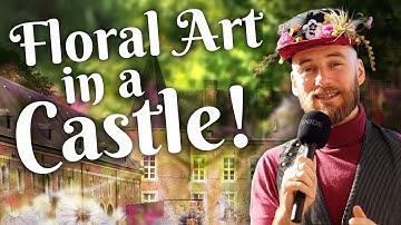 Flower Festival in a Castle in Belgium!