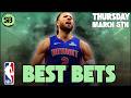 My 3 Best NBA Player Props for Today + FULL Slate Breakdown | Picks & Best Bets | Thur March 5th