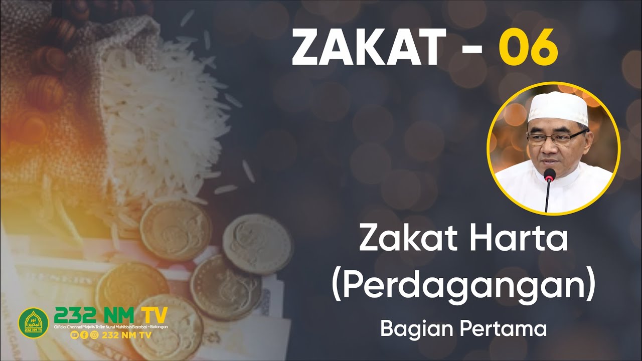 ZAKAT 06 - ZAKAT HARTA BAGIAN 1 || Kitab Taqriratus Sadidah || Guru Bakhiet