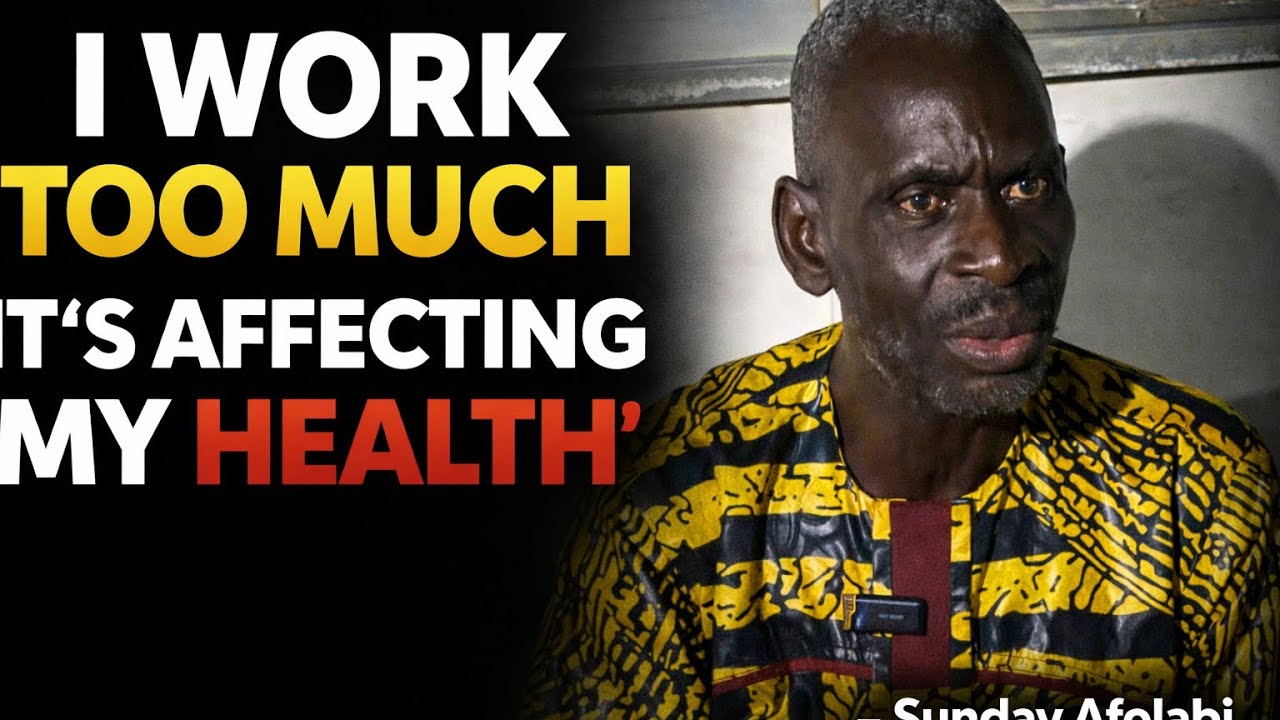 Sunday Afolabi appreciates those that helped him 